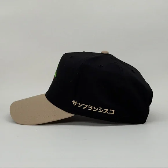 San Francisco Bonsai Snapback – Black and Khaki - Picture 3 of 8